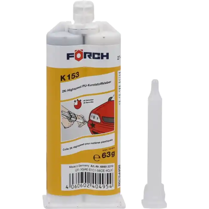 Adeziv plastic bicomponent, FORCH K153, adeziv plastic din 2 componente, uscare rapida, gramaj 50 ml Reducere extra