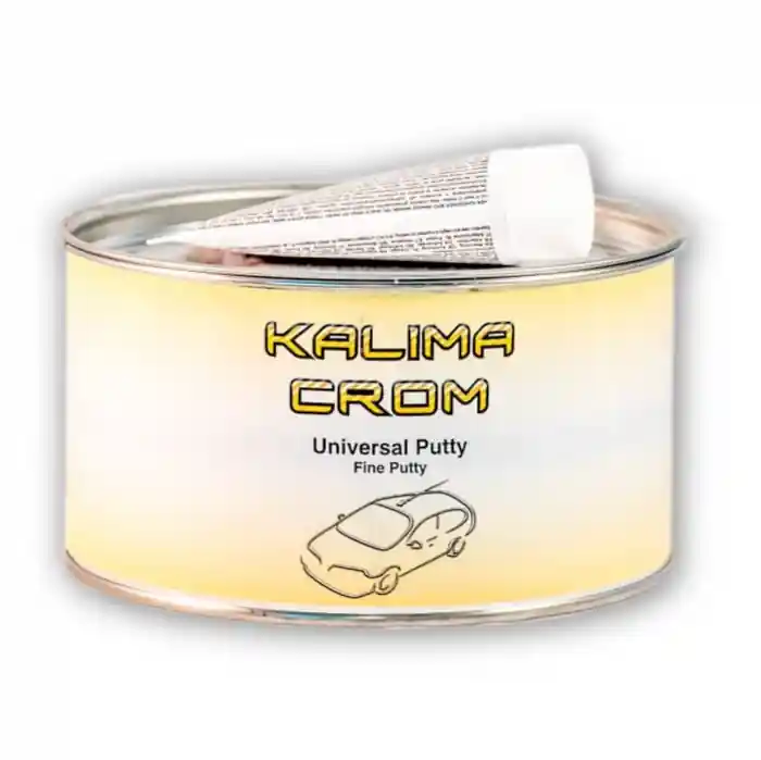 Transport gratuit Chit poliesteric soft, Kalima Crom Universal Fine Putty, contine intaritor, gramaj 1.8 kg