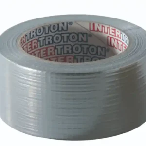 Banda adeziva, Troton 2931, cu fibra, dimensiune 50 mm x 25 m, culoare gri Ofertă specială