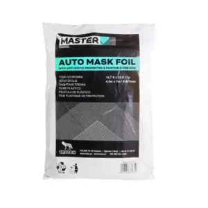 Transport gratuit Folie mascare, Master 6267, folie transparenta plic, dimensiune 4.5 x 7 metri, 7 microni