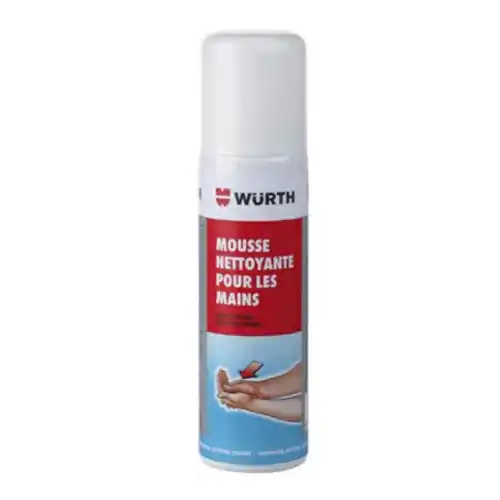 Spuma pentru curatarea mainilor, WURTH 893 931 7, spray pentru indepartarea uleiului, grasimii si a altor impuritati , cantitate 150 ml Bestseller