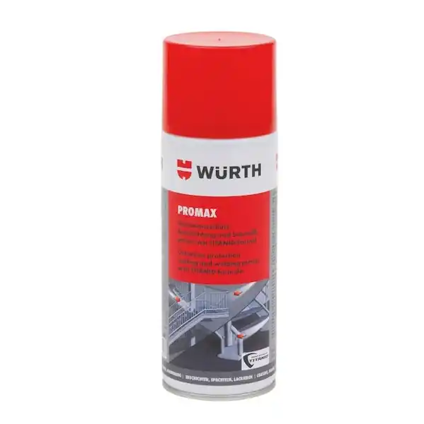 Spray primer pentru sudura cu continut de zinc, Wurth Promax, supravopsibil pentru sudura si protectie anticoroziva, 400 ml Noutate
