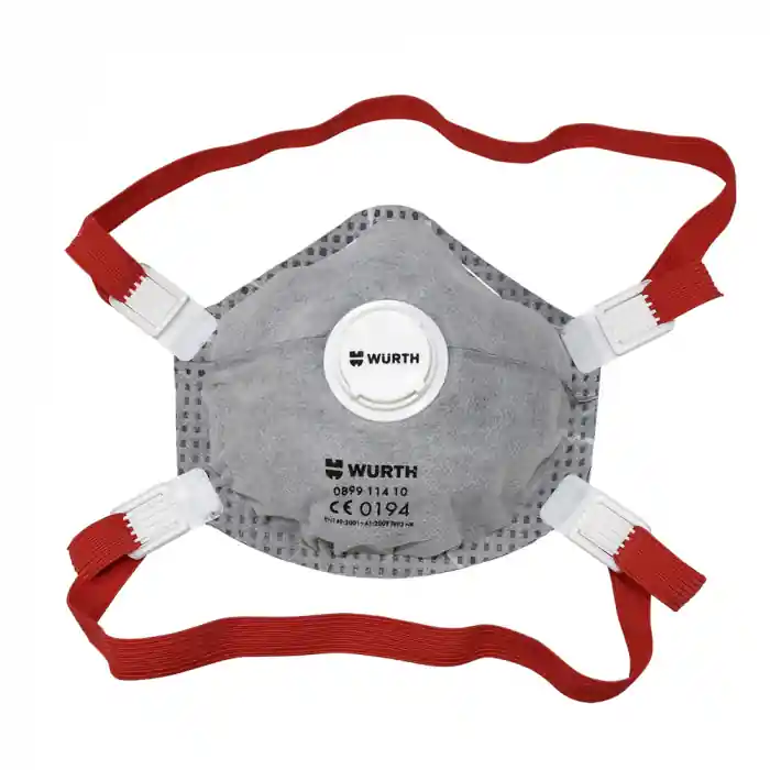 Popular Masca protectie respiratorie, WURTH 899 114 10, protectie ridicata FFP3, filtru cu carbon si supapa, tip cupa