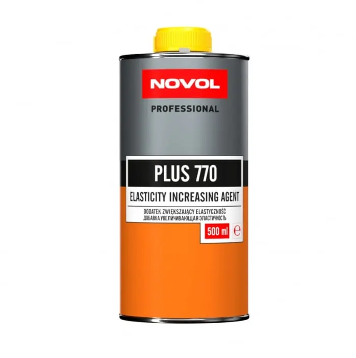 Aditiv pentru cresterea elasticitatii, Novol Professional Plus 770, pentru produse aplicate pe plastic, gramaj 0.5 litri Chilipir