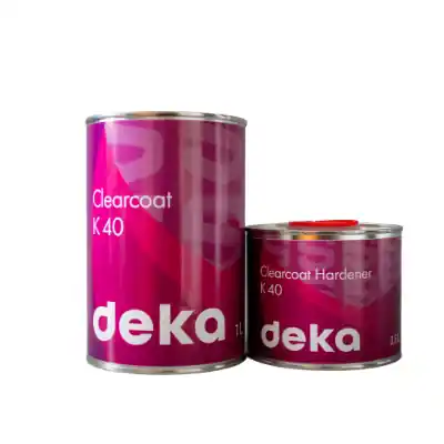 Livrare rapidă Pachet lac auto mat, Deka K40 2:1, gramaj 1 litru lac + 0.5 litri intaritor