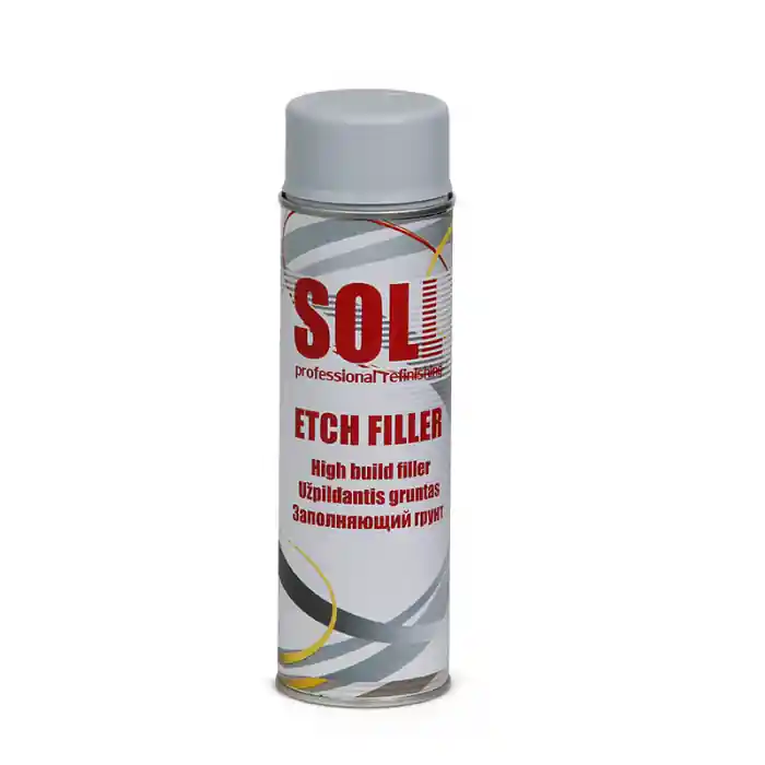 Spray primer ETCH, Soll S700028, culoare gri, gramaj 500 ml Promoție