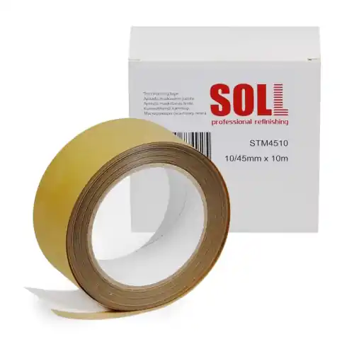 Banda mascare chedere, Soll STM, dimensiune 10-45/20-50 mm x 10m, culoare maro Plată sigură