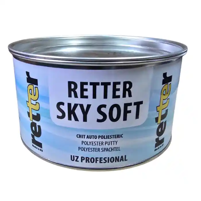 Cel mai bun preț Chit poliesteric soft, Retter Sky Soft, contine intaritor, cantitate 1 litru