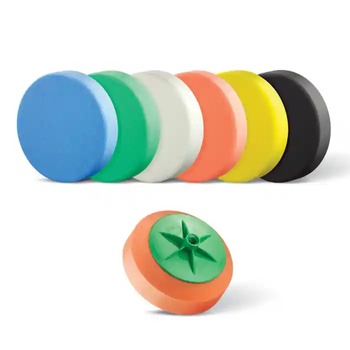 Burete polish, Boll PRBL-3009X, montare pe masina cu M14, diametru 150 mm, diferite duritati si culori Preferatul clienților