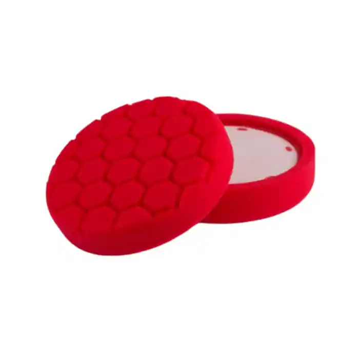 Burete polish, Flexipads HL680, cu velcro, diametru 150 mm. culoare rosu Disponibil imediat