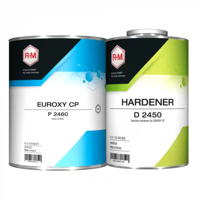 Promoție Primer / Filler epoxidic, RM P2460, Euroxy 4:1, 1 litru filler + 1 litru intaritor
