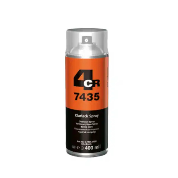 Spray lac, 4CR 7435, culoare transparent lucios, cantitate 400 ml Livrare rapidă