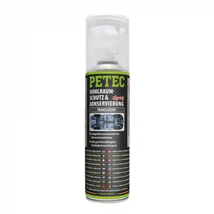 Ceara protectie caroserie spray, Petec 73550, cantitate 500 ml Preț redus