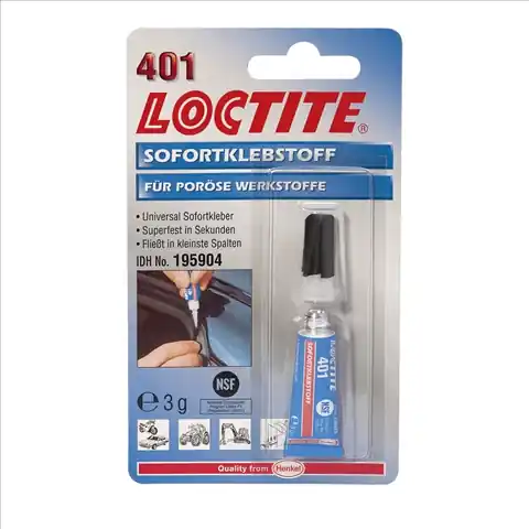 Adeziv universal rapid, Loctite 401, cantitate 3 / 20 g Noutate