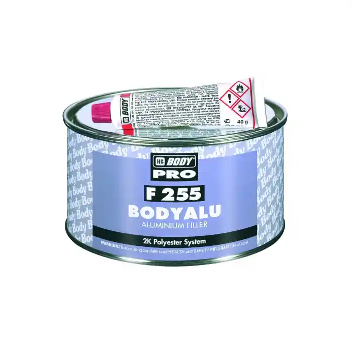 Transport gratuit Chit pentru aluminiu, HB Body F255, culoare argintiu, gramaj 0.25 / 1 / 1.8 kg