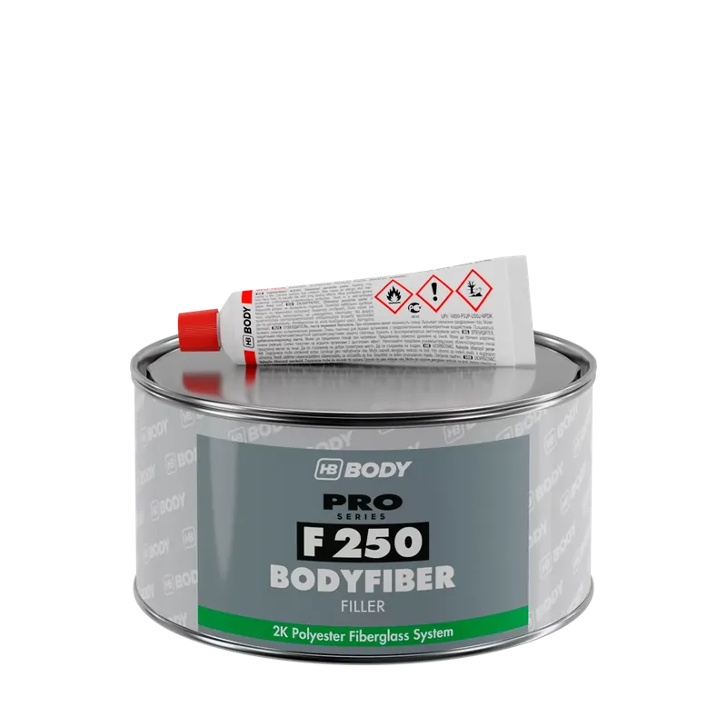 Chit fibra de sticla, HB Body 250, contine intaritor, gramaj 250 / 380 / 750 grame Popular