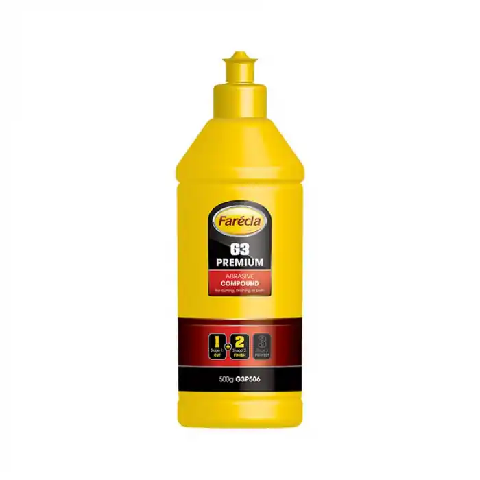 Pasta polish abraziva, Farecla G3 P506, pentru redat luciu/egalizare, gramaj 500 ml Premium