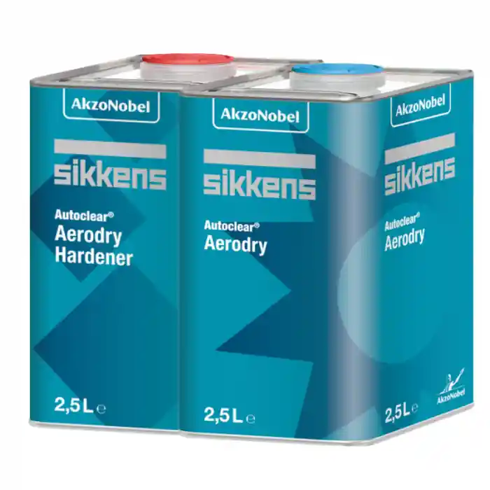 Vezi acum Pachet lac auto, Sikkens Aerodry, gramaj 2.5 litri lac + 2.5 litri intaritor