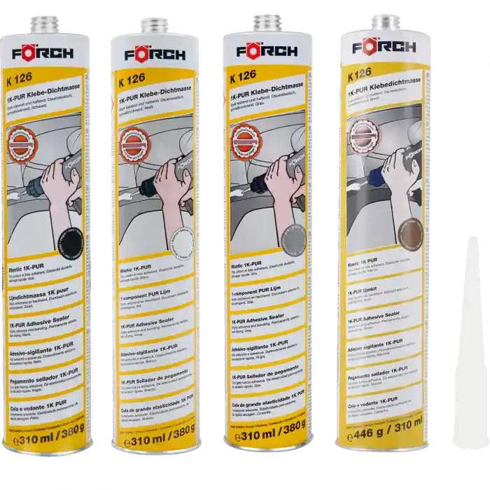 Adeziv etansant, Forch K126 1K-PUR, universal, culoare la alegere, gramaj 310 ml Cumpără online