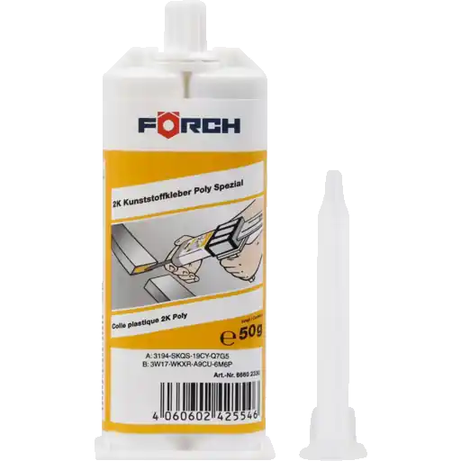 Adeziv bicomponent, Forch Poly-Special, pentru plastic, gramaj 50 g Ofertă limitată