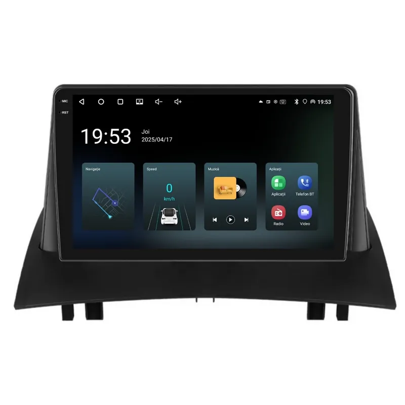 Navigatie Piloton Renault Megane 2 (2001-2009) - 4GB RAM, 64GB, Quad Core 1.5Ghz, Display In-Cell Doar azi