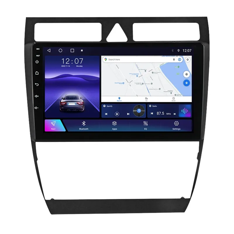 Ultima șansă Navigație Dedicată Audi A6 C5 (1997-2005) 4GB RAM, 64GB, Ecran QLED 9", CarPlay, Android Auto, Slot SIM 4G