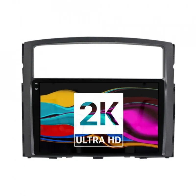 Livrare expres Navigatie Android 2K Mitsubishi Pajero IV (2006-2021) cu Android, 2 GB RAM, 32 GB, Ecran QLED 9.5 Inch 2000x1200, CarPlay Wireless, 4G