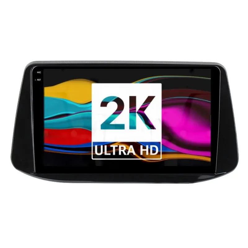 Noutate Navigatie Android 2K Hyundai I30 PD (dupa 2017) cu Android, 4 GB RAM, 64 GB, Ecran QLED 9.5 Inch 2000x1200, CarPlay Wireless, 4G
