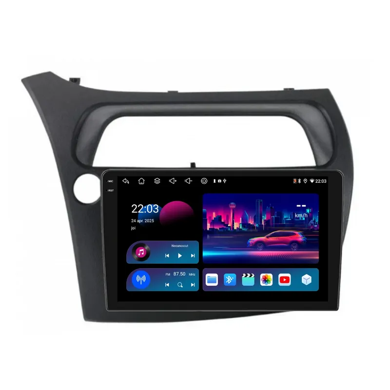 Ultima șansă Navigatie Piloton Honda Civic VIII Hatchback (2006-2011) - 4GB RAM, 64GB, Octa Core 1.6Ghz, Display In-Cell
