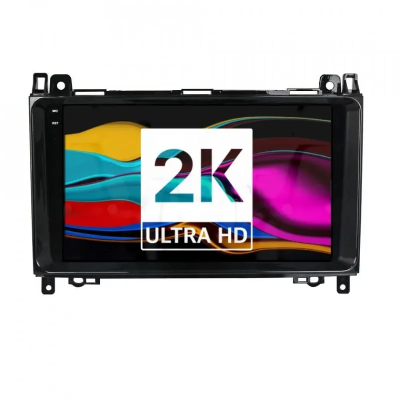 Livrare gratuită Navigatie Android 2K Mercedes Viano (2003-2014) cu Android, 4 GB RAM, 64 GB, Ecran QLED 9.5 Inch 2000x1200, CarPlay Wireless, 4G