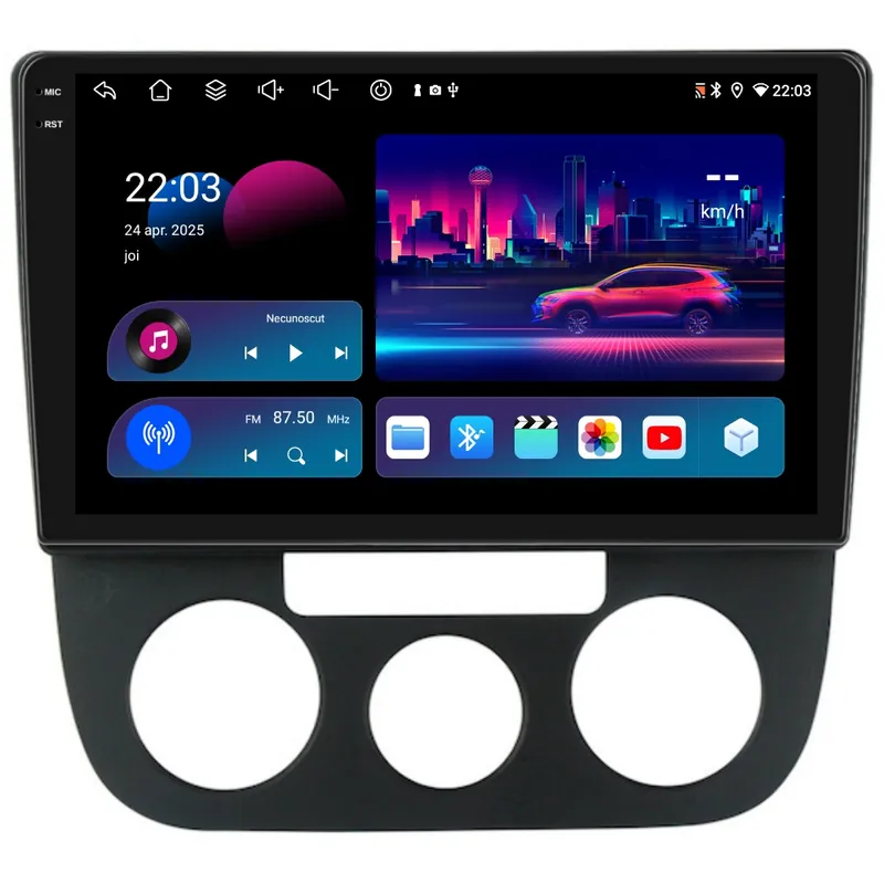 Navigatie Piloton VW Golf V (2003-2010) - 4GB RAM, 64GB, Octa Core 1.6Ghz, Display In-Cell Nu rata