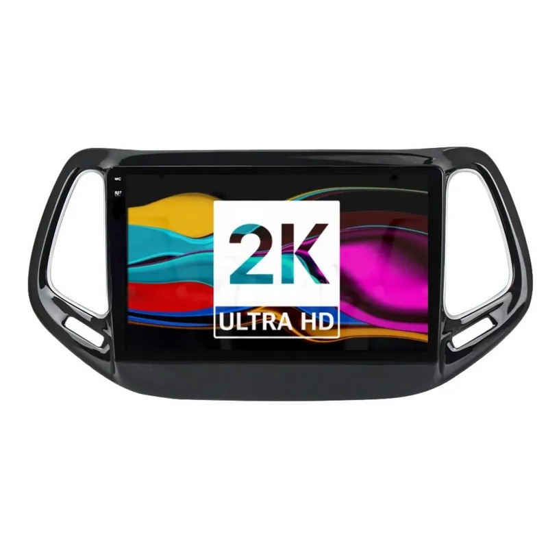 Bestseller Navigatie Android 2K Jeep Compass II (2016-2021) cu Android, 4 GB RAM, 64 GB, Ecran QLED 10.36 Inch 2000x1200, CarPlay Wireless, 4G