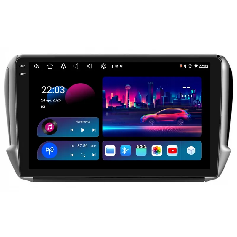 Navigatie Piloton Peugeot 208 I (2012-2019) - 4GB RAM, 64GB, Octa Core 1.6Ghz, Display In-Cell Preț promoțional