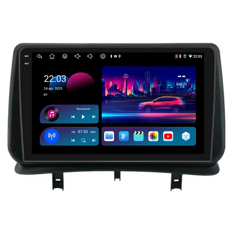 Bestseller Navigatie Piloton Renault Clio 3 (2005-2012) - 4GB RAM, 64GB, Octa Core 1.6Ghz, Display In-Cell