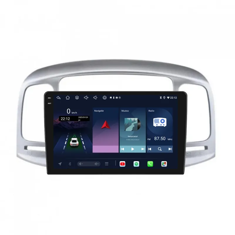 Bestseller Navigatie Piloton Hyundai Accent III (2005-2012) - 6GB RAM, 128GB, Octa Core 1.6Ghz, Display In-Cell