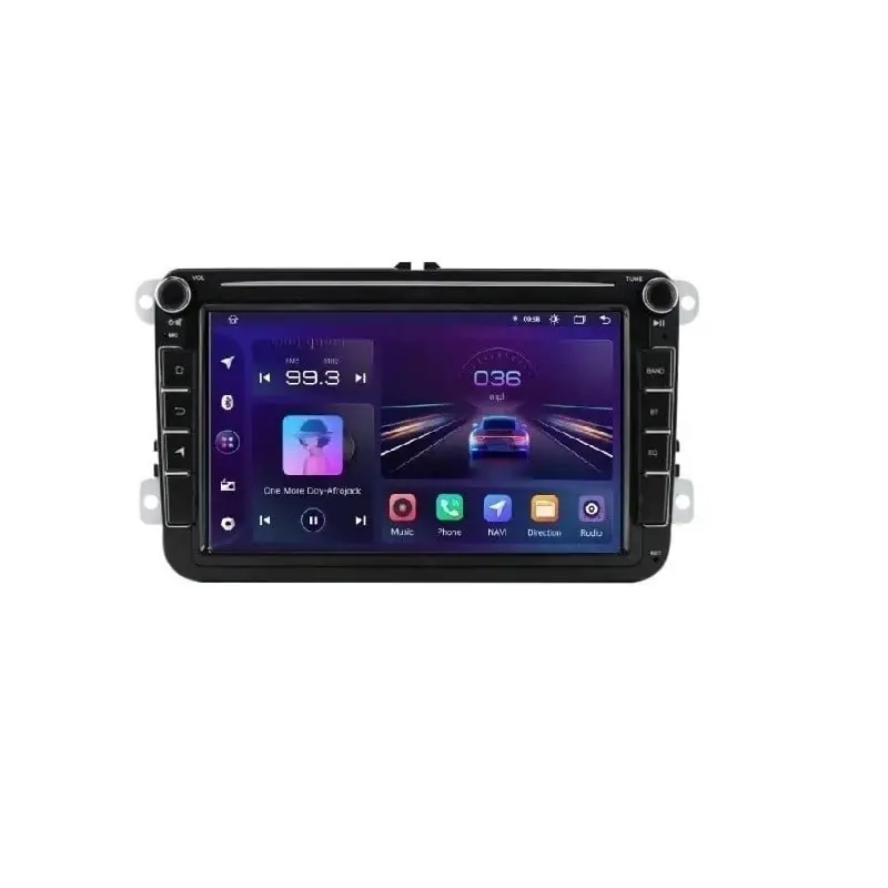 Ultima șansă Navigatie PilotOn Skoda Roomster (2006-2015) cu Android, 4GB RAM, 64GB ROM, Ecran IPS 8" 1280 x 720, CarPlay & Android Auto, WiFi, Bluetooth, Model Clasic