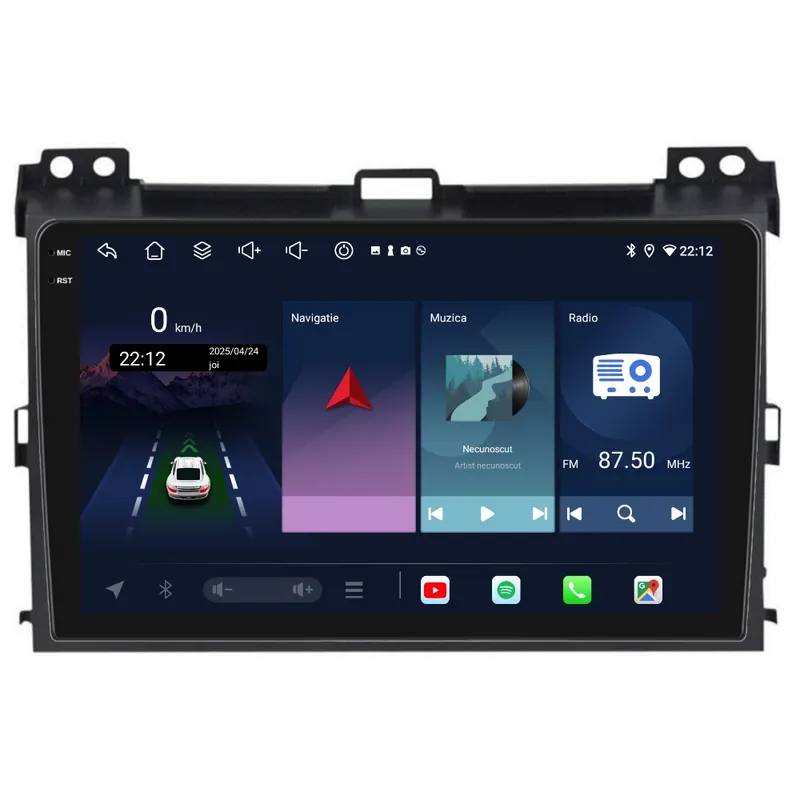 Navigatie Piloton Toyota Land Cruiser Prado J120 (2002-2010) - 6GB RAM, 128GB, Octa Core 1.6Ghz, Display In-Cell Cel mai bun preț