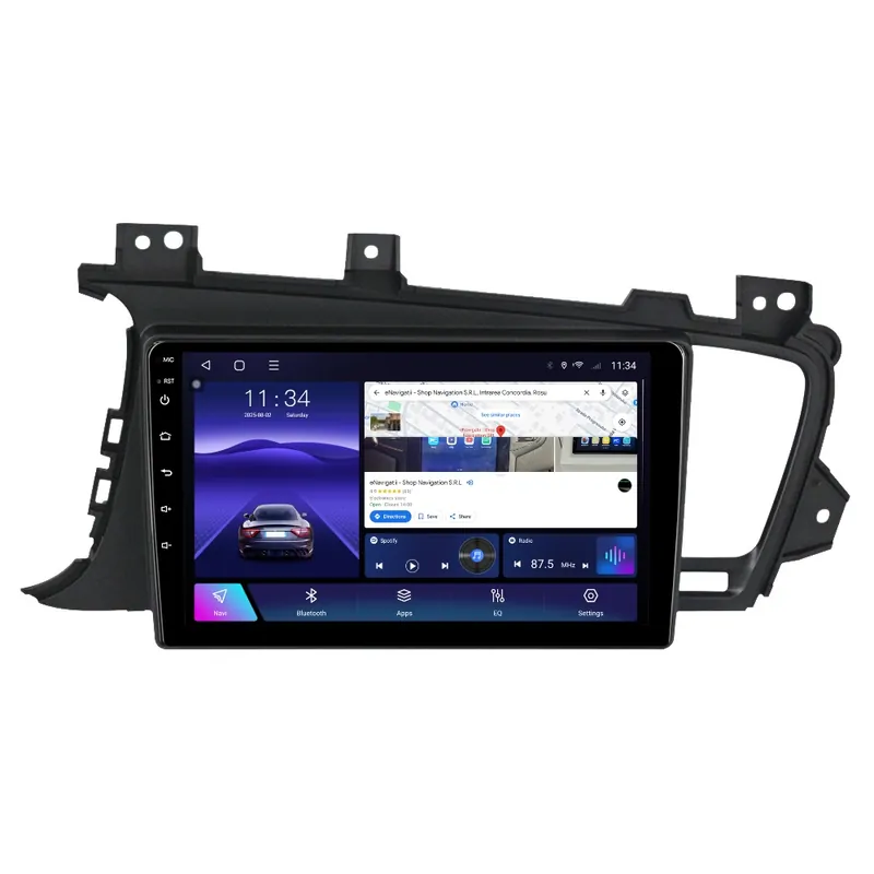 Ultima șansă Navigatie Kia Optima I (2010-2015) cu Android, 8GB RAM, 128GB ROM, Ecran QLED 9" Touchscreen, CarPlay Wireless, DSP Pro