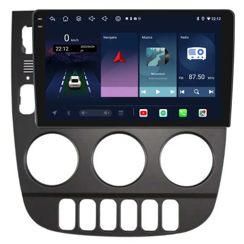 Transport gratuit Navigatie Piloton Mercedes ML W163 (2001-2005) - 6GB RAM, 128GB, Octa Core 1.6Ghz, Display In-Cell