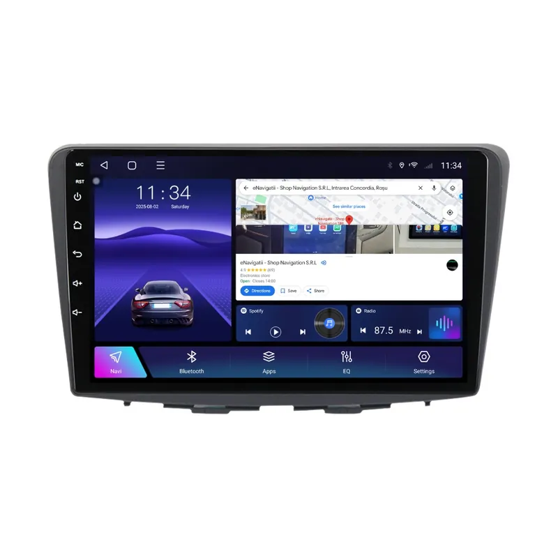 Bestseller Navigatie Suzuki Baleno (2016+) cu Android, 8GB RAM, 128GB ROM, Ecran QLED 9" Touchscreen, CarPlay Wireless, DSP Pro
