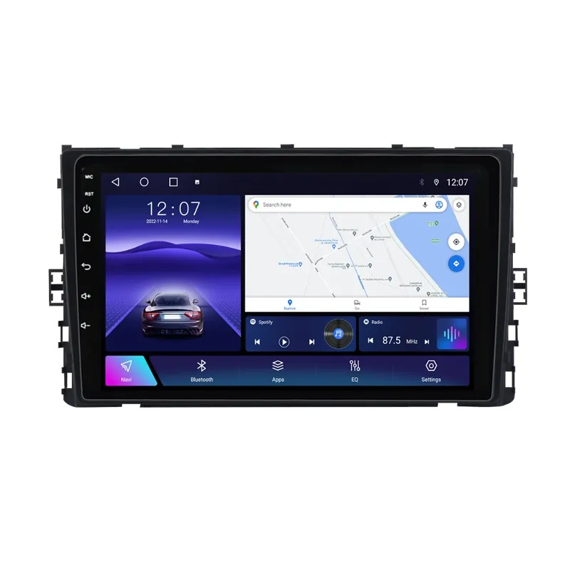 Ultima șansă Navigatie Premium VW Caravelle T6 (2015+) cu Android, CarPlay Wireless, Octa-Core, 8GB RAM, Ecran QLED 9" Touchscreen, SIM 4G, DSP Pro