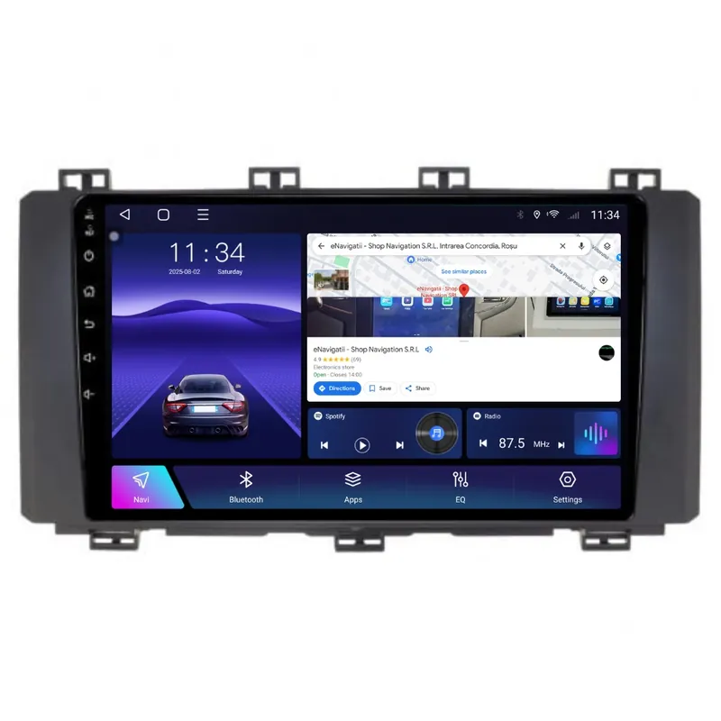 Ultima șansă Navigatie Seat Ateca (2016+) cu Android, 8GB RAM, 128GB ROM, Ecran QLED 9" Touchscreen, CarPlay Wireless, DSP Pro