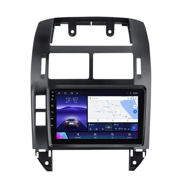 Bestseller Navigatie Premium VW Polo 9N (2001-2012) cu Android, CarPlay Wireless, Octa-Core, 8GB RAM, Ecran QLED 9" Touchscreen, SIM 4G, DSP Pro