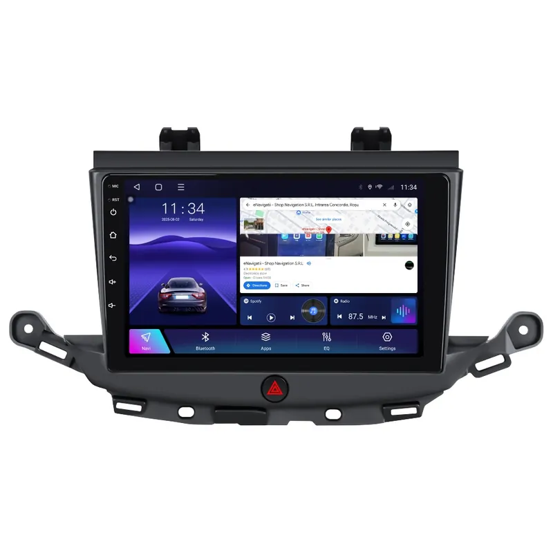 Navigatie Opel Astra K Sedan (2015-2021) cu Android, 8GB RAM, 128GB ROM, Ecran QLED 9" Touchscreen, CarPlay Wireless, DSP Pro Preț mic