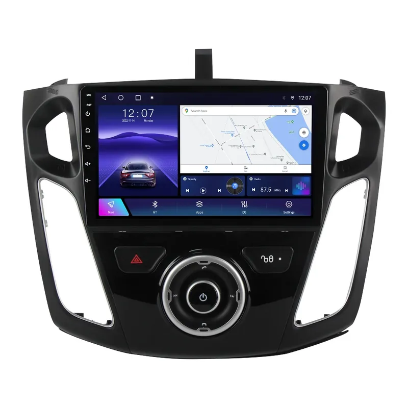 Ultima șansă Navigație Dedicată Ford Focus III (2011-2019) 8GB RAM, 128GB, Octa-Core, Ecran QLED 9", CarPlay, Android Auto, Slot SIM 4G