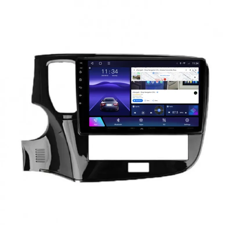 Cel mai bun preț Navigatie Mitsubishi Outlander III (2019-2021) cu Android, 8GB RAM, 128GB ROM, Ecran QLED 10" Touchscreen, CarPlay Wireless, DSP Pro