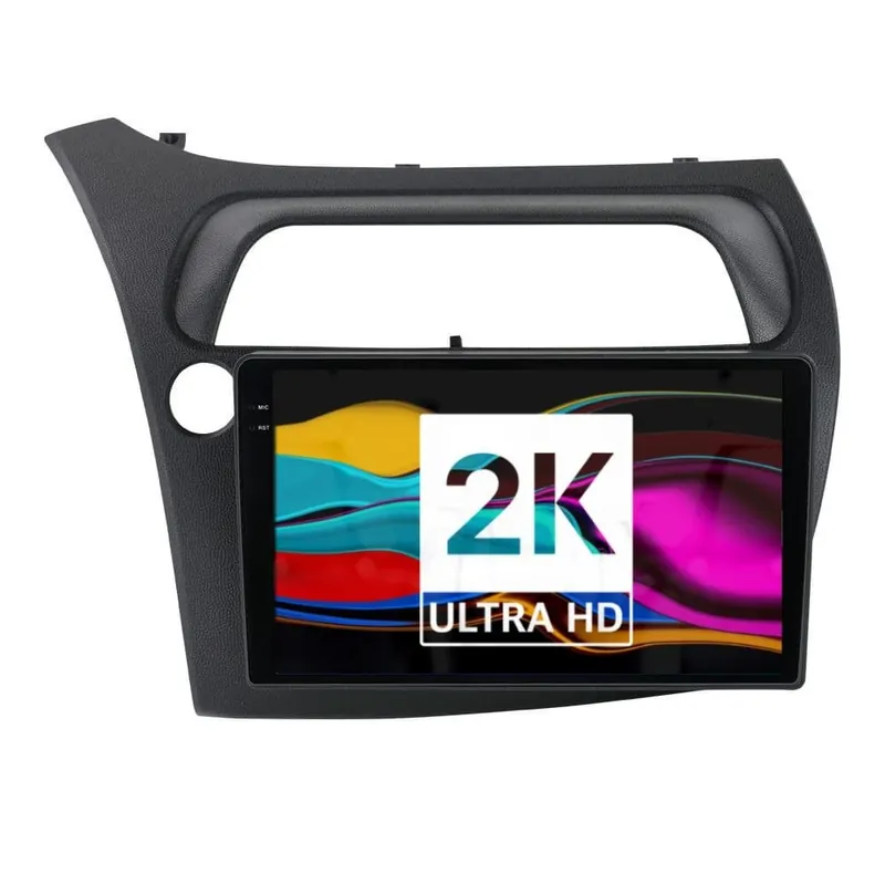 Navigatie Android 2K Honda Civic VIII Hatchback (2006-2011) cu Android, 8 GB RAM, 128 GB, Ecran QLED 9.5 Inch 2000x1200, CarPlay Wireless, 4G Cel mai vândut