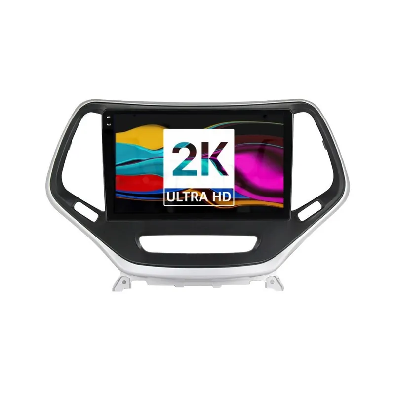 Expediere rapidă Navigatie Android 2K Jeep Grand Cherokee IV (2014-2021) cu Android, 8 GB RAM, 128 GB, Ecran QLED 9.5 Inch 2000x1200, CarPlay Wireless, 4G