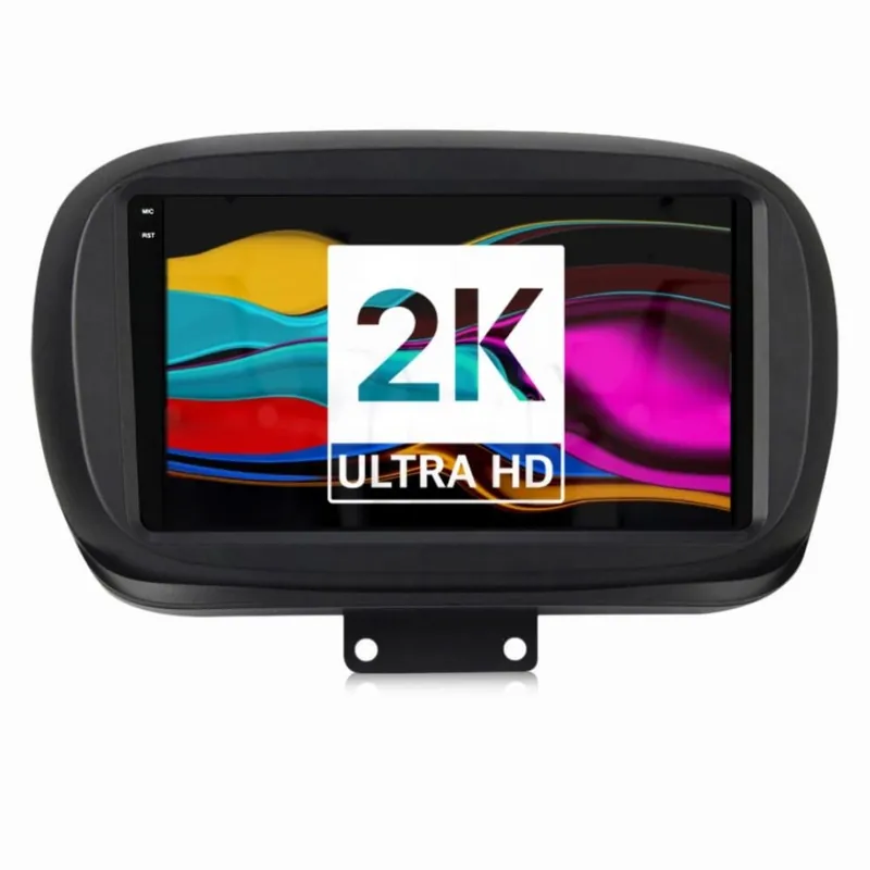 Reduceri Navigatie Android 2K Fiat 500X (dupa 2014) cu Android, 8 GB RAM, 128 GB, Ecran QLED 9.5 Inch 2000x1200, CarPlay Wireless, 4G