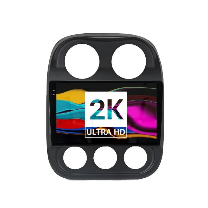 Navigatie Android 2K Jeep Patriot (2011-2017) cu Android, 8 GB RAM, 128 GB, Ecran QLED 10.36 Inch 2000x1200, CarPlay Wireless, 4G Calitate înaltă